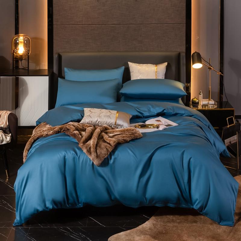 Bedding Sets Solid Color Breathable Soft Duvet Cover Flat Sheet/Fitted Sheet Set King Queen Size 4 Pcs Luxury Egyptian Cotton, Color 1
Bedding Sets Solid Color Breathable Soft Duvet Cover Flat Sheet/Fitted Sheet Set King Queen Size 4 Pcs Luxury Egyptian Cotton, Color 1