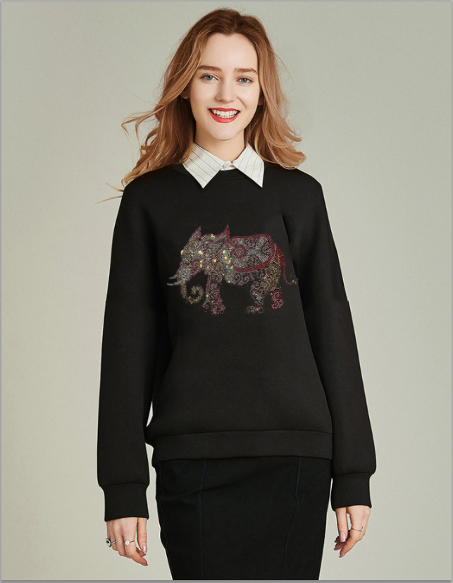 2021 New Diamonds Brand Hoodies Women's Clothing Long Sleeve the Neck Witer Sweatshirt Girls High Quality Tops V7q2, As shown in the figure
2021 New Diamonds Brand Hoodies Women's Clothing Long Sleeve the Neck Witer Sweatshirt Girls High Quality Tops V7q2, As shown in the figure