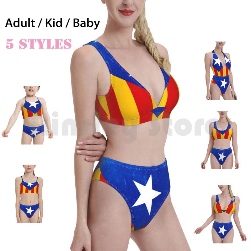 Women' Swimwear Estelada Bikini 1 Piece Women 2 Pieces Llibertat Political Prisoners Politics Catalunya Cat, Kid swimsuit
Women' Swimwear Estelada Bikini 1 Piece Women 2 Pieces Llibertat Political Prisoners Politics Catalunya Cat, Kid swimsuit