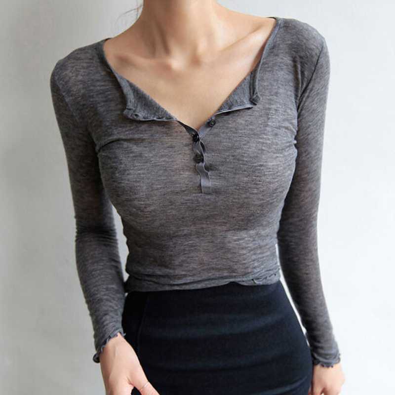 Long Sleeve Sexy Women T Shirt Spring Summer Fashion Female Tshirts Tops High Quality Casual Tees Shirt Solid Ropa Mujer 13964 210527, Green
Long Sleeve Sexy Women T Shirt Spring Summer Fashion Female Tshirts Tops High Quality Casual Tees Shirt Solid Ropa Mujer 13964 210527, Green