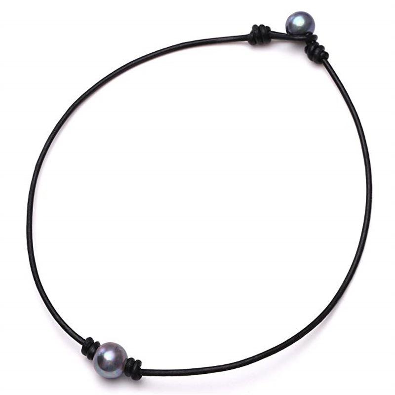 Pendant Necklaces Pearl Necklace Color Shell Hand Knotted Leather Cord Jewelry 2021
Pendant Necklaces Pearl Necklace Color Shell Hand Knotted Leather Cord Jewelry 2021