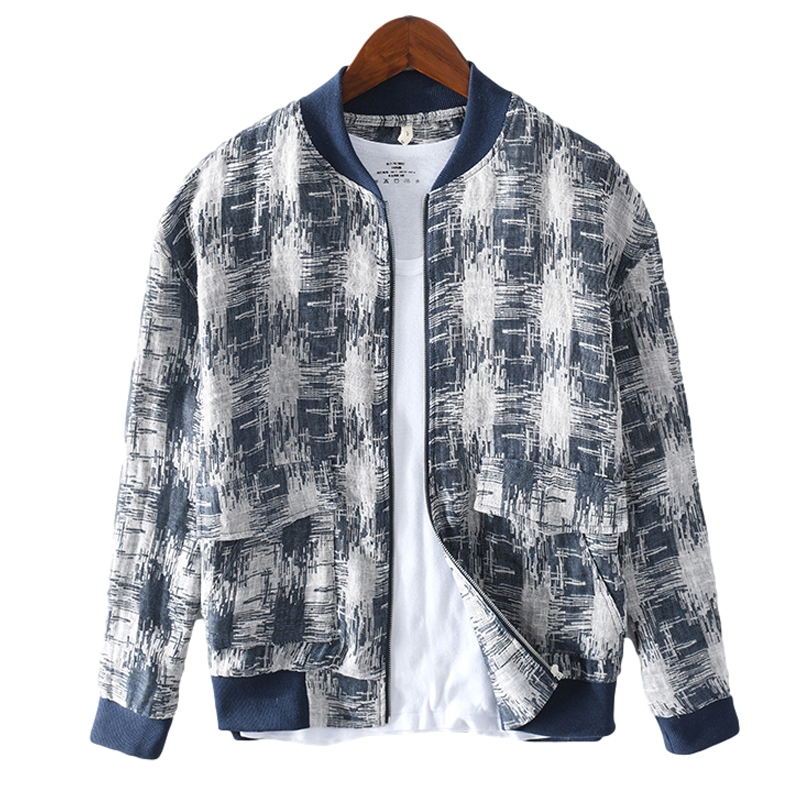 2021 New Men's Winter Jacket 100% of Linen Fashion Long Sleeve Man's Retro-garment Impression Outerwear Bomber Clothes Zls6, Blue.
2021 New Men's Winter Jacket 100% of Linen Fashion Long Sleeve Man's Retro-garment Impression Outerwear Bomber Clothes Zls6, Blue.