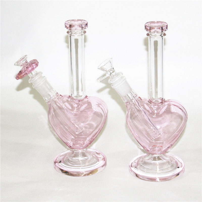 Heart Shape hookahs glass bong pink color dab oil rigs bubbler glass water pipes with 14mm slide bowl piece quartz banger nails
Heart Shape hookahs glass bong pink color dab oil rigs bubbler glass water pipes with 14mm slide bowl piece quartz banger nails
