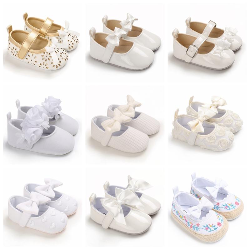 First Walkers Spring And Autumn Style Baby Lovely Bow Baptism Princess Shoes Flat Comfortable Casual -18 Months Walking
First Walkers Spring And Autumn Style Baby Lovely Bow Baptism Princess Shoes Flat Comfortable Casual -18 Months Walking