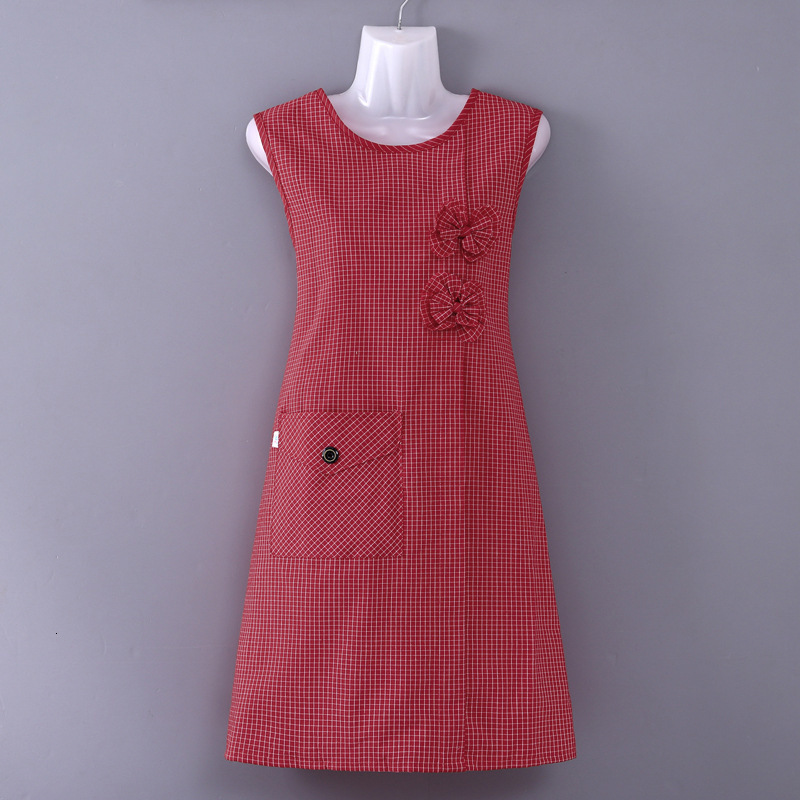 apron women's summer fashion korean kitchen household cotton blouse oil proof and breathable cooking at work
apron women's summer fashion korean kitchen household cotton blouse oil proof and breathable cooking at work