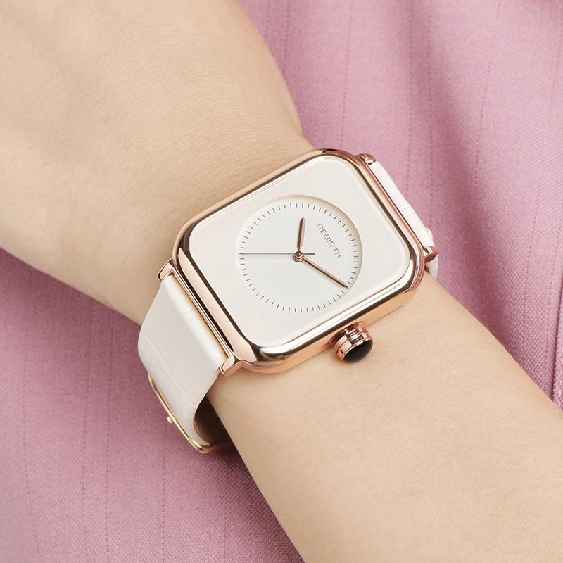 Wristwatches REBIRTH Quartz Waterproof Women's PU Strap Luxury Fashion Watches Women, No.1
Wristwatches REBIRTH Quartz Waterproof Women's PU Strap Luxury Fashion Watches Women, No.1
