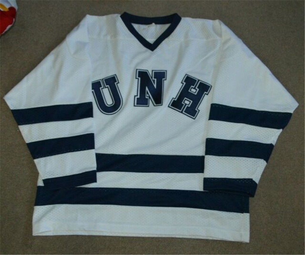 Men Vintage custom 23 Jeff St. Laurent jerseys University UNH HOCKEY OF HAMPSHIRE WILDCATS JERSEY Blue White top quality size 3-3xl, Black
Men Vintage custom 23 Jeff St. Laurent jerseys University UNH HOCKEY OF HAMPSHIRE WILDCATS JERSEY Blue White top quality size 3-3xl, Black