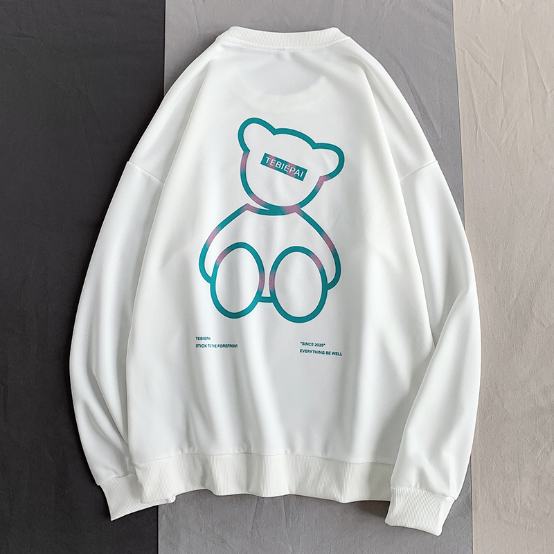 2021 New Urso Impresso Grfica Camisolas Reflexivas Pulver Hoodies Streetwear Harajuku Hip Hop Casual Hoodie Tops Dos Homens B4ra, Black
2021 New Urso Impresso Grfica Camisolas Reflexivas Pulver Hoodies Streetwear Harajuku Hip Hop Casual Hoodie Tops Dos Homens B4ra, Black