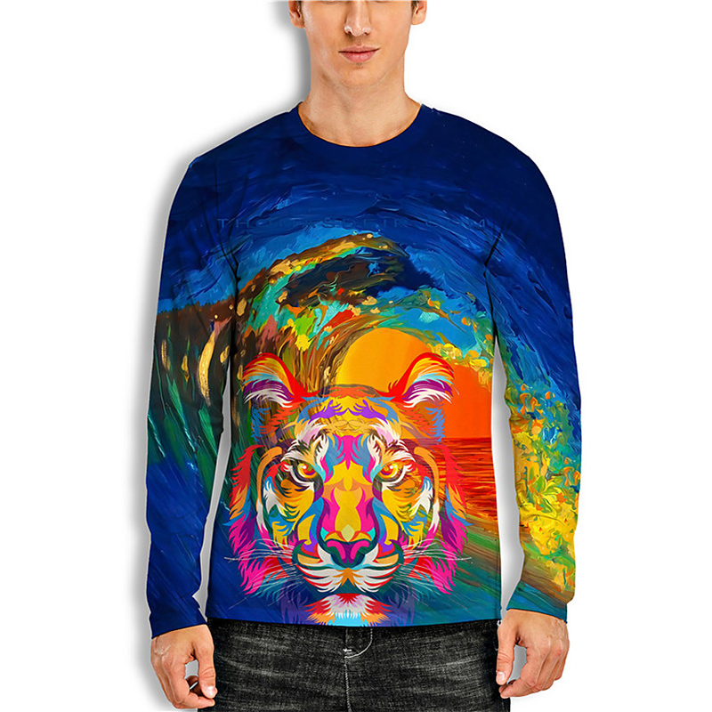 Childlike Mens 3D Print T-shirt Visual Impact Party Top Streetwear Round Neck High Quality Long Sleeves Graphic Optical Illusion Plus Size P, White;black
Childlike Mens 3D Print T-shirt Visual Impact Party Top Streetwear Round Neck High Quality Long Sleeves Graphic Optical Illusion Plus Size P, White;black