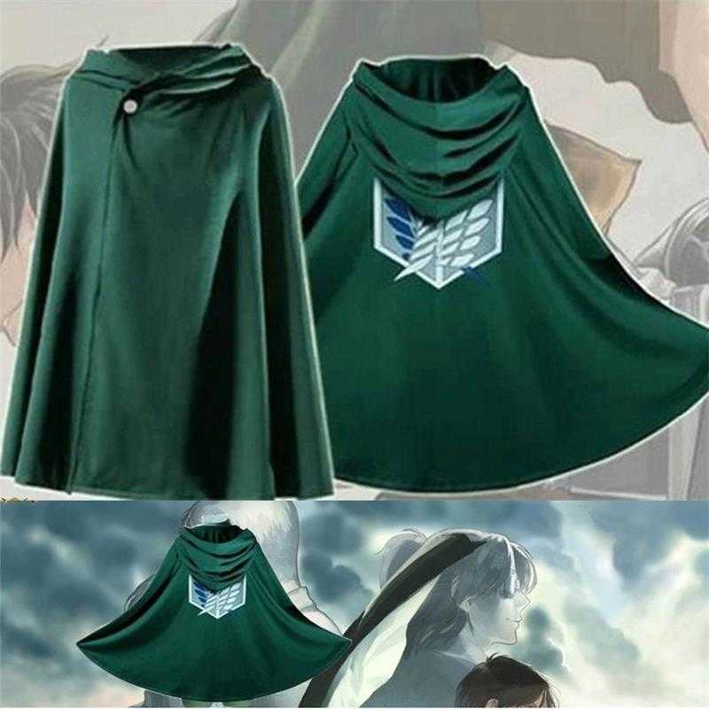 Japanese Hoodie Attacks Titan Cloak Real Wood Masonic Cloak Clothes Cosplay Costume Fantasia Attack Titanga Y0903, Green
Japanese Hoodie Attacks Titan Cloak Real Wood Masonic Cloak Clothes Cosplay Costume Fantasia Attack Titanga Y0903, Green