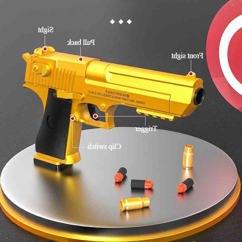 89568444Shell Ejecting Airsoft Model Desert Eagle diy gun Manual Soft Bullet Gun Aiming Train Pistol Boys Toys gifts 
89568444Shell Ejecting Airsoft Model Desert Eagle diy gun Manual Soft Bullet Gun Aiming Train Pistol Boys Toys gifts