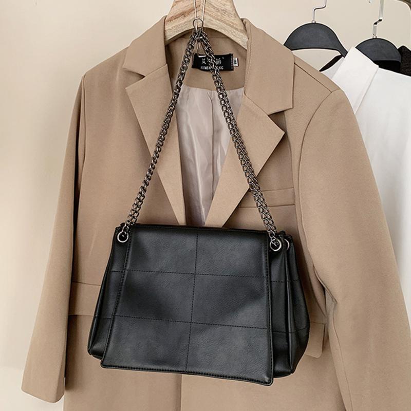 Fashion Lattice Women Small Crossbody Shoulder Bags Designer Chain Pu Leather Tote Handbags for Women 2021 Big Purse New, Black
Fashion Lattice Women Small Crossbody Shoulder Bags Designer Chain Pu Leather Tote Handbags for Women 2021 Big Purse New, Black