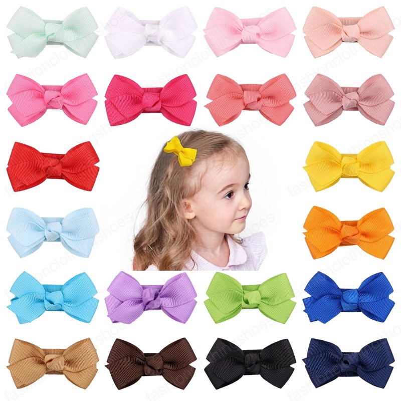 Grosgrain Ribbon Bowknot Hair Clips For Cute Girls Handmade Mini BB Hairpins Barrettes Headwear Kids Hair Accessories, Mixed color
Grosgrain Ribbon Bowknot Hair Clips For Cute Girls Handmade Mini BB Hairpins Barrettes Headwear Kids Hair Accessories, Mixed color