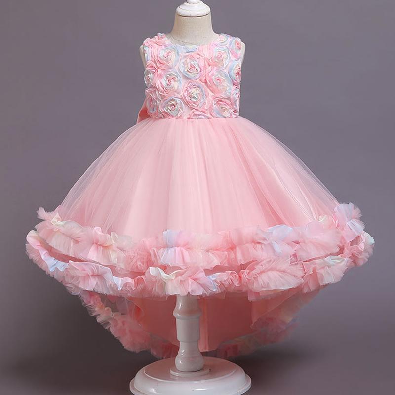 Girl's Dresses Ceremony Bridesmaid For Girl Flower Kids Clothes Princess Evening Children's Party Wedding Dress Costume, Red;yellow
Girl's Dresses Ceremony Bridesmaid For Girl Flower Kids Clothes Princess Evening Children's Party Wedding Dress Costume, Red;yellow