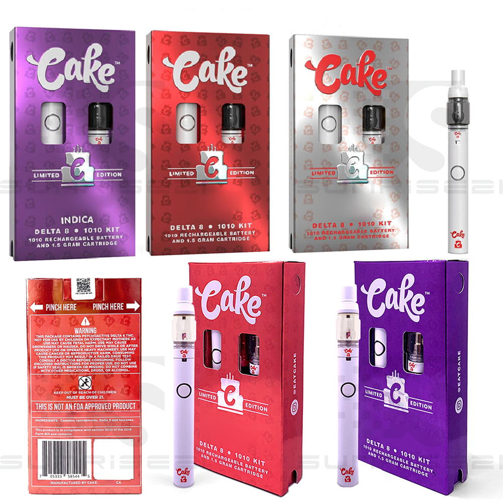Cake Delta 8 1010 Kit Disposable E cigarettes 1.5ml Gram With Empty Atomizer Thick Oil Pod Cartridges Rechargeable Battery Vape Pen bars
Cake Delta 8 1010 Kit Disposable E cigarettes 1.5ml Gram With Empty Atomizer Thick Oil Pod Cartridges Rechargeable Battery Vape Pen bars