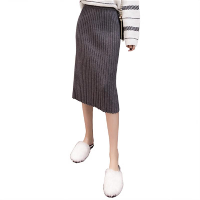 Skirts 2022 Women Autumn Winter Knitted Skirt Korean Elegant High Waist Package Hip Midi Ladies Casual All-match Long, Black
Skirts 2022 Women Autumn Winter Knitted Skirt Korean Elegant High Waist Package Hip Midi Ladies Casual All-match Long, Black