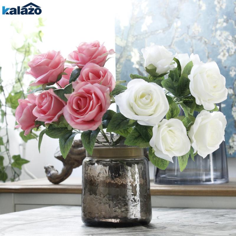 7 Heads/Bunch Silk French Rose Artificial Flower Bouquet Wedding Bridal Flower Home Party Decorations Table Accessory, Blue
7 Heads/Bunch Silk French Rose Artificial Flower Bouquet Wedding Bridal Flower Home Party Decorations Table Accessory, Blue