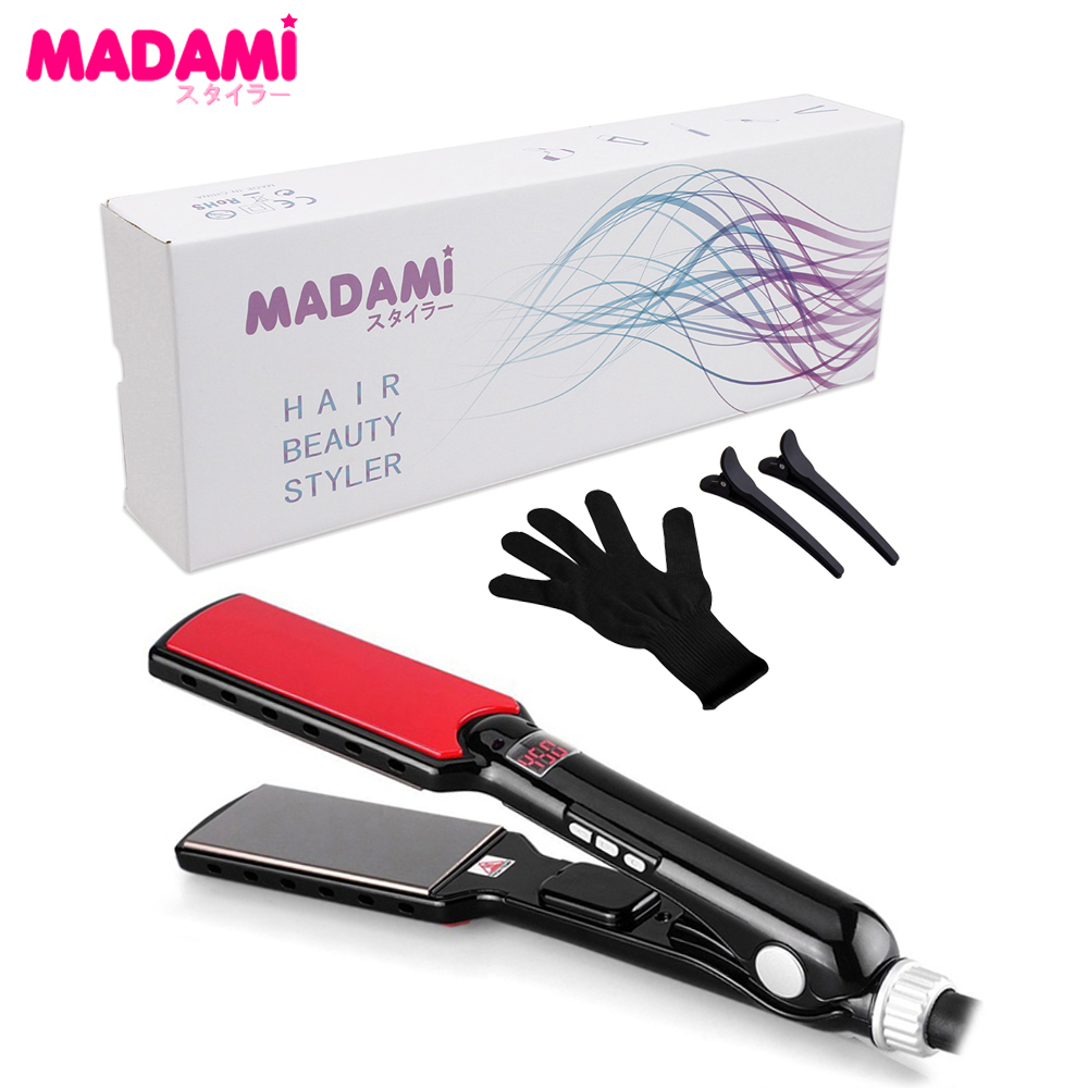 MCH 470F High Temperature Wide Plates Keratin Straightening Curling Irons Tool Titanium Professional Hair Straightener Flat Iron
MCH 470F High Temperature Wide Plates Keratin Straightening Curling Irons Tool Titanium Professional Hair Straightener Flat Iron