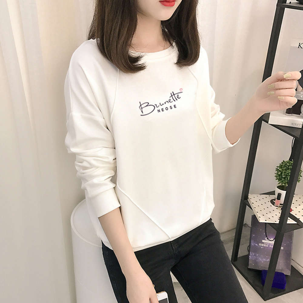Cotton 2021 thin sweater large size loose fat mm top long sleeve round neck Pullover women's wear, Black
Cotton 2021 thin sweater large size loose fat mm top long sleeve round neck Pullover women's wear, Black
