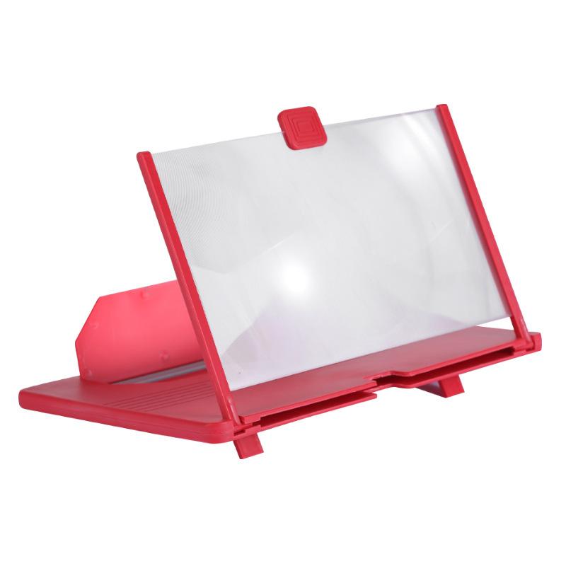 Cell Phone Mounts & Holders Universal Mobile Screen Magnifier 3D Enlarger Magnifying Video Projector Bracket Desktop Holder Stand For