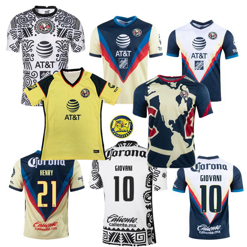 2021 2022 Liga MX Club America Soccer Jerseys 20 21 22 P.AGUILAR R.MARTÃNEZ ESCOBOZA GIOVANI Football men women kids Shirts, Black;yellow
2021 2022 Liga MX Club America Soccer Jerseys 20 21 22 P.AGUILAR R.MARTÃNEZ ESCOBOZA GIOVANI Football men women kids Shirts, Black;yellow