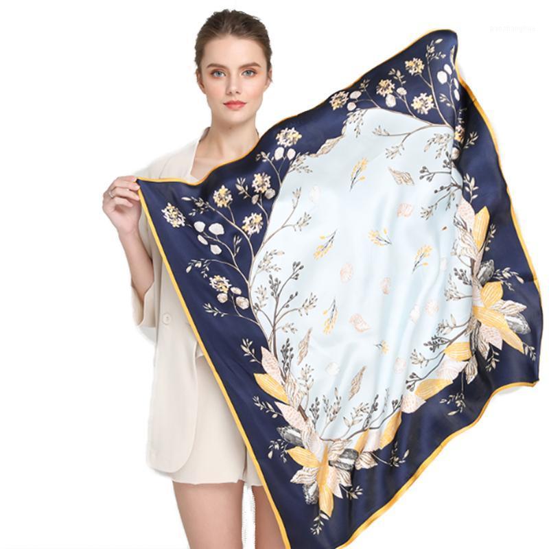 Vintage 100% Silk Scarf Shawls Women Large Square Sunscreen Wraps Cape Print Blue 90CM Scarves, Blue;gray
Vintage 100% Silk Scarf Shawls Women Large Square Sunscreen Wraps Cape Print Blue 90CM Scarves, Blue;gray