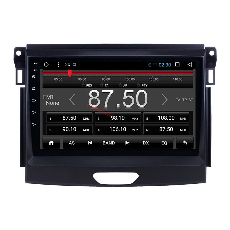 car dvd GPS Navigation Radio Player for Ford Ranger-2015 with USB WIFI Music AUX support Carplay Android 10 9 inch Touchscreen