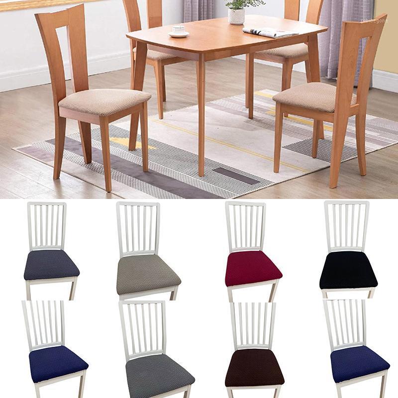 High Stretch Spandex Jacquard Chair Seat Covers Removable Washable Elastic Cushion For Dining Room Protector
High Stretch Spandex Jacquard Chair Seat Covers Removable Washable Elastic Cushion For Dining Room Protector
