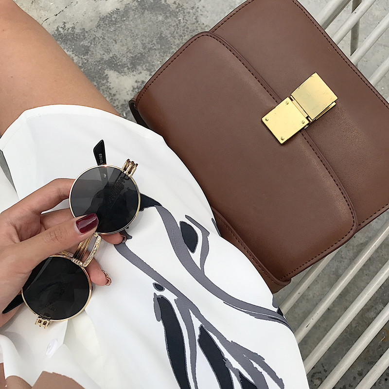 Woherb Oversized Shirt Printed Vintage Long Sleeve Blouse Women Fashion Streetwear Female Casual Loose Korean Blusas 74413 210225