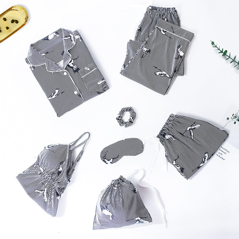Women 7pcs Trackline Pickma Spring New End Clothing Stripes T-shirt & Whispering Chinese Sweet Nightwear Qyr9, Color-1
Women 7pcs Trackline Pickma Spring New End Clothing Stripes T-shirt & Whispering Chinese Sweet Nightwear Qyr9, Color-1
