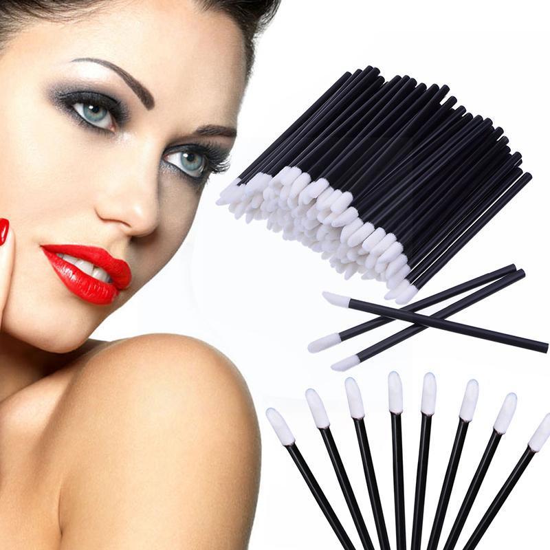 Makeup Brushes 50pcs/set Disposable Lip Lipstick Gloss Portable Tool Wands Beauty Wholesale Applicator Tools Kits Cosme Q9L3
Makeup Brushes 50pcs/set Disposable Lip Lipstick Gloss Portable Tool Wands Beauty Wholesale Applicator Tools Kits Cosme Q9L3