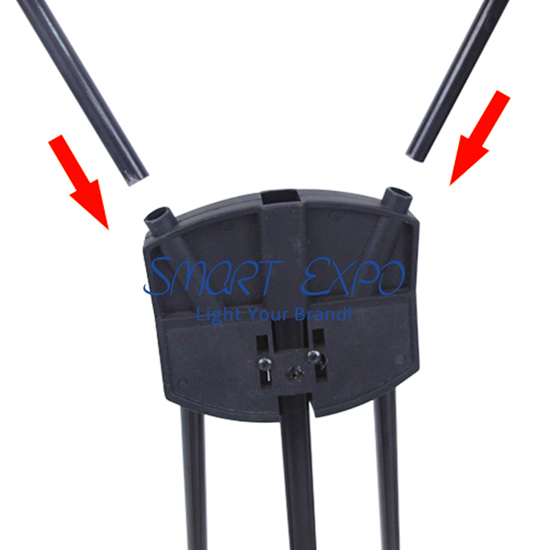 X Banner Stand Lightweight Advertising Display Equipment with PVC Printing Portable Carry Bag