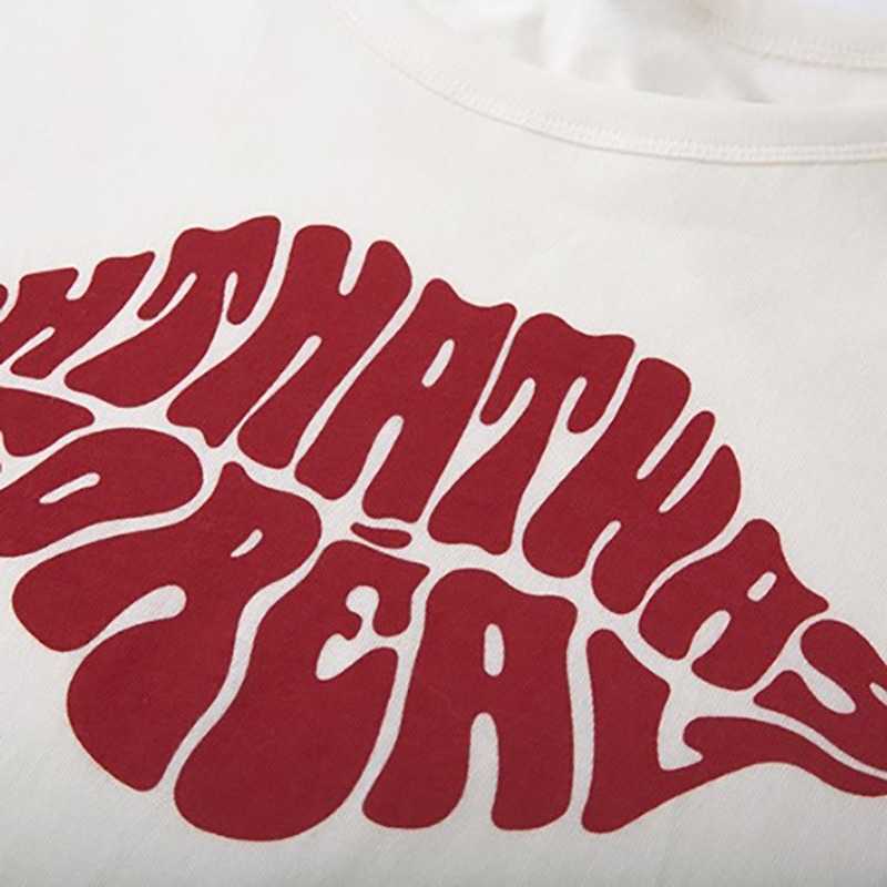 O-neck Print Short Sleeve Tee Shirt Women Summer Simple Casual Kawaii Tops White Ins Retro Preppy Style T Shirts 13A191 210525