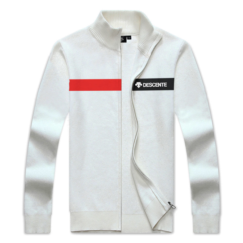 Fall/Winter Apparel Descente Golf New Men' Cashmere Knitted Zipper Sweater Coat Free Shipping 201012 IWBH, White
Fall/Winter Apparel Descente Golf New Men' Cashmere Knitted Zipper Sweater Coat Free Shipping 201012 IWBH, White