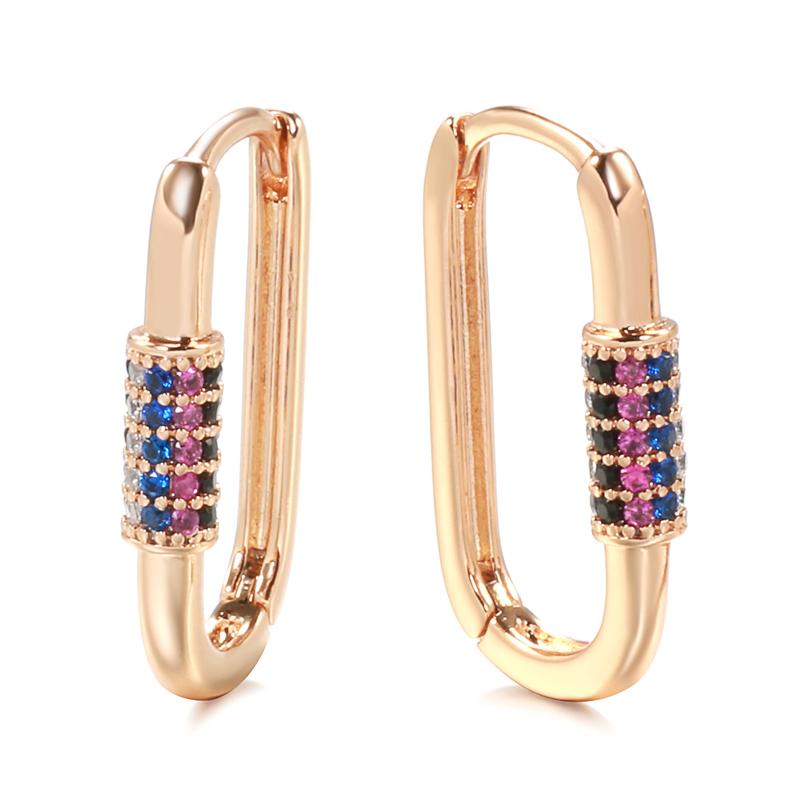 Dangle & Chandelier Kinel Minimalist Earrings For Women 585 Rose Gold Colorful Natural Zircon Geometry Drop Daily Fashion Jewelry Gift, Silver
Dangle & Chandelier Kinel Minimalist Earrings For Women 585 Rose Gold Colorful Natural Zircon Geometry Drop Daily Fashion Jewelry Gift, Silver