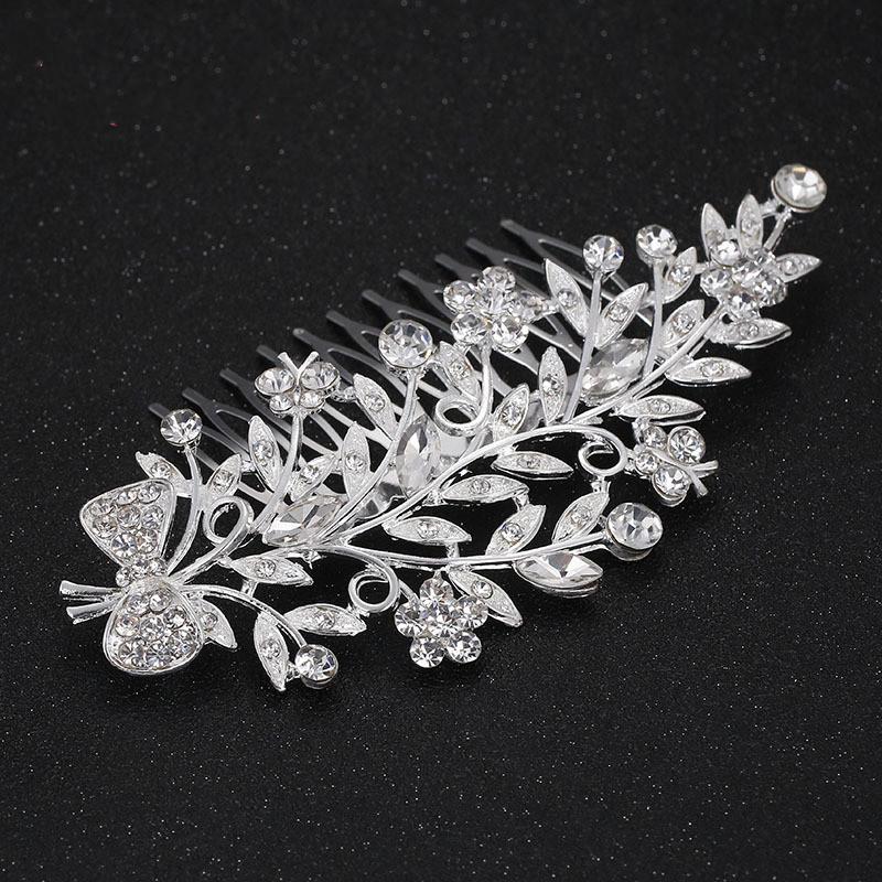Hair Clips & Barrettes Crystal Flower Rhinestones Wedding Bridal Comb Silver Women's Pieces Tiara Accessories Jewelry Wholesale MY890, Golden;silver
Hair Clips & Barrettes Crystal Flower Rhinestones Wedding Bridal Comb Silver Women's Pieces Tiara Accessories Jewelry Wholesale MY890, Golden;silver