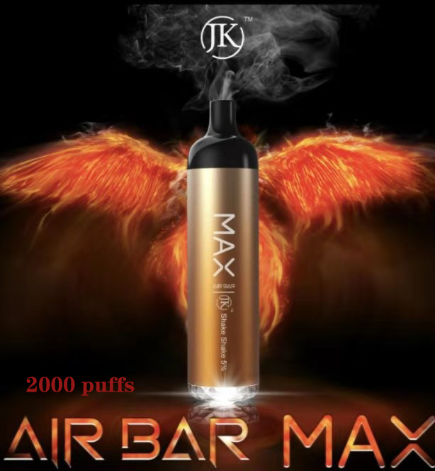 Air bar max cigarettes Disposable Vape Pen 1250mAH 6.5ml 2000 puffs Vaporizer Empty Starter Kit Pre-charged Cartridge mix colors
Air bar max cigarettes Disposable Vape Pen 1250mAH 6.5ml 2000 puffs Vaporizer Empty Starter Kit Pre-charged Cartridge mix colors