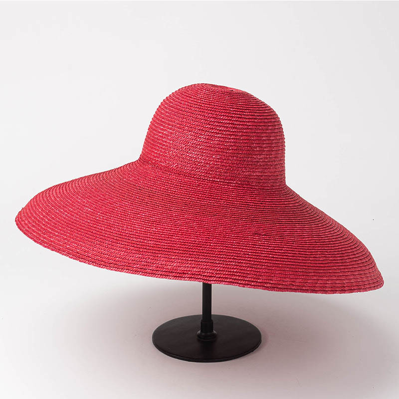 2021 New Women Natural Wide Wheat Royal Ascot Derby Big Brim Sun Millinery Diy Craft Straw Base Summer Beach Hat 5vg9, Black
2021 New Women Natural Wide Wheat Royal Ascot Derby Big Brim Sun Millinery Diy Craft Straw Base Summer Beach Hat 5vg9, Black