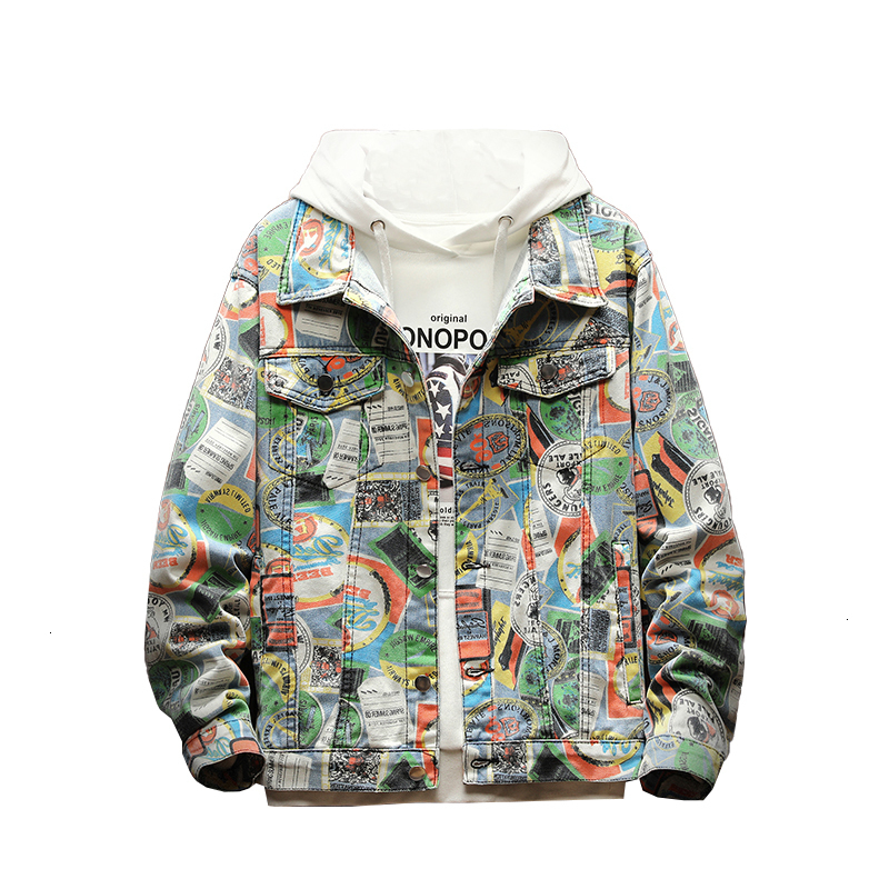 2021 New Men Streetwear Graffiti Printed Jeans Jacket Hipster Holes Hip Hop Motorcycle Cotton Black Casual Denim Jackets 9MWG, Champagne
2021 New Men Streetwear Graffiti Printed Jeans Jacket Hipster Holes Hip Hop Motorcycle Cotton Black Casual Denim Jackets 9MWG, Champagne