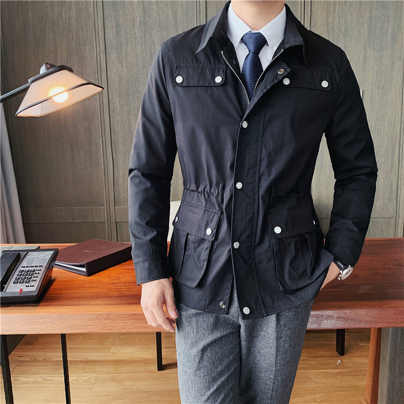2021 New High Quality British Style Gentlemen Simple Casual Vintage Jackets Men's Clothing Fine Fashion Adjustment Front Pocket Overcoats 3x, Blue
2021 New High Quality British Style Gentlemen Simple Casual Vintage Jackets Men's Clothing Fine Fashion Adjustment Front Pocket Overcoats 3x, Blue
