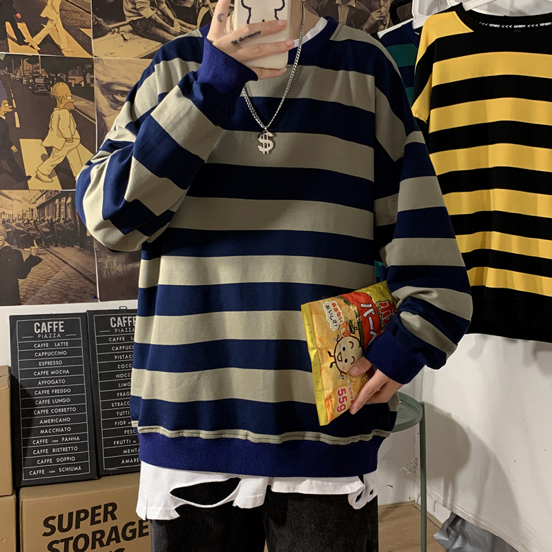 New Autumn Spring 2021 Hoodies Sweatshirt for Men's Striped Black Loose Hip Hop Punk Streetwear Casual Fashion Clothes 5xl G1bd, Wy603 e
New Autumn Spring 2021 Hoodies Sweatshirt for Men's Striped Black Loose Hip Hop Punk Streetwear Casual Fashion Clothes 5xl G1bd, Wy603 e