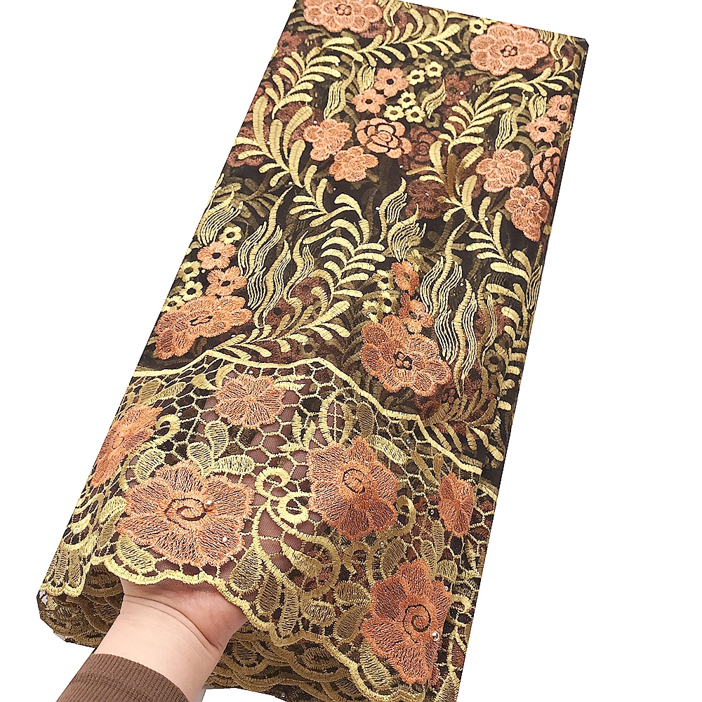 Embroidered African Lace Fabric 2021 Tulle Net Mesh Materials French Laces Fabrics Guipure Cord Wedding Nigerian 
Embroidered African Lace Fabric 2021 Tulle Net Mesh Materials French Laces Fabrics Guipure Cord Wedding Nigerian