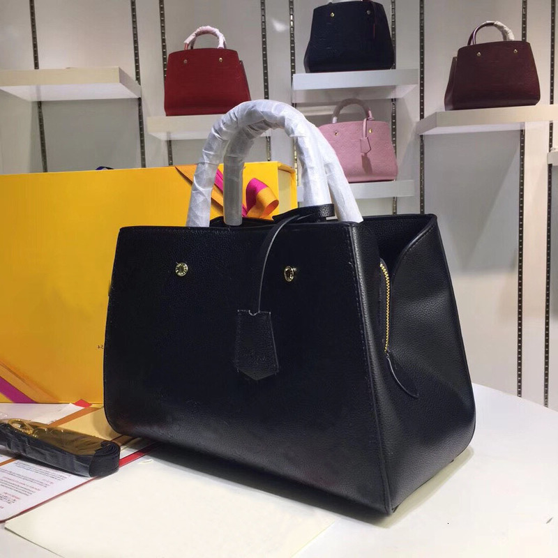 Leather Bags Quality Original Embossing Handbags Letter MONTAIGNE Women Shoulder Tote Brand Purses Luxury Genuine High Bag Designer Agnbg
Leather Bags Quality Original Embossing Handbags Letter MONTAIGNE Women Shoulder Tote Brand Purses Luxury Genuine High Bag Designer Agnbg