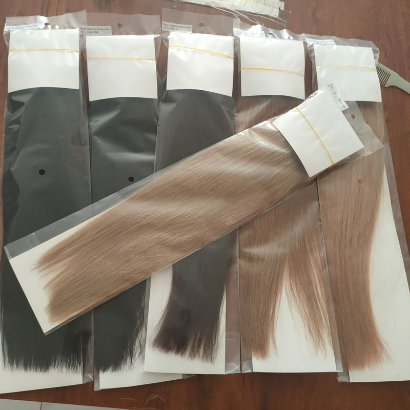 top quality tape inhair extension button hairclip snap for skin weft hair extensions 5gram piece 100pieces pack black white