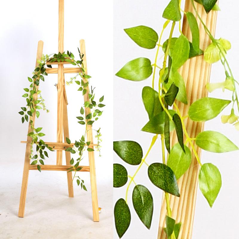 Silk Rose Vine Hanging Artificial Flowers for Wall Decoration Rattan Fake Plants Leaves Wisteria Garland Wedding Home Decoration