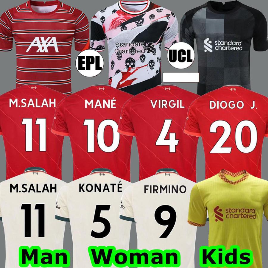 2021 2022 MANE THIAGO HENDERSON soccer jersey 21 22 Men + kids kit VIRGIL FIRMINO A.BECKER DIOGO J. ROBERTSON goalkeeper HOME AWAY third you, Black;yellow 
2021 2022 MANE THIAGO HENDERSON soccer jersey 21 22 Men + kids kit VIRGIL FIRMINO A.BECKER DIOGO J. ROBERTSON goalkeeper HOME AWAY third you, Black;yellow