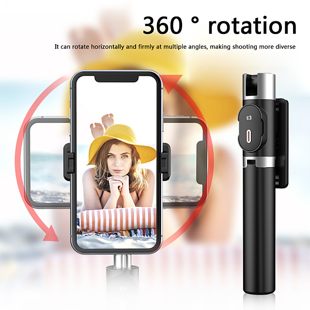 Selfie Stick Bluetooth-compatible Extendable Max Length 95 Cm for Universal Android / Ios Universal
