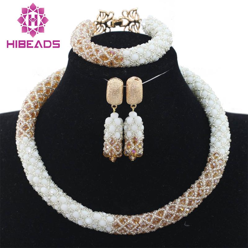 Earrings & Necklace African Choker Set Gorgeous White And Gold Bridesmaid Party Events Jewelry Wedding ABH207, As pic
Earrings & Necklace African Choker Set Gorgeous White And Gold Bridesmaid Party Events Jewelry Wedding ABH207, As pic