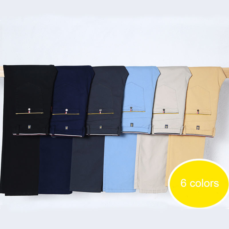 2021 6 Color Pants Men Spring New Business Fashion Casual Elastic Straigh Trousers Male Brand Gray White Khaki Navy 7054, Sky blue
2021 6 Color Pants Men Spring New Business Fashion Casual Elastic Straigh Trousers Male Brand Gray White Khaki Navy 7054, Sky blue