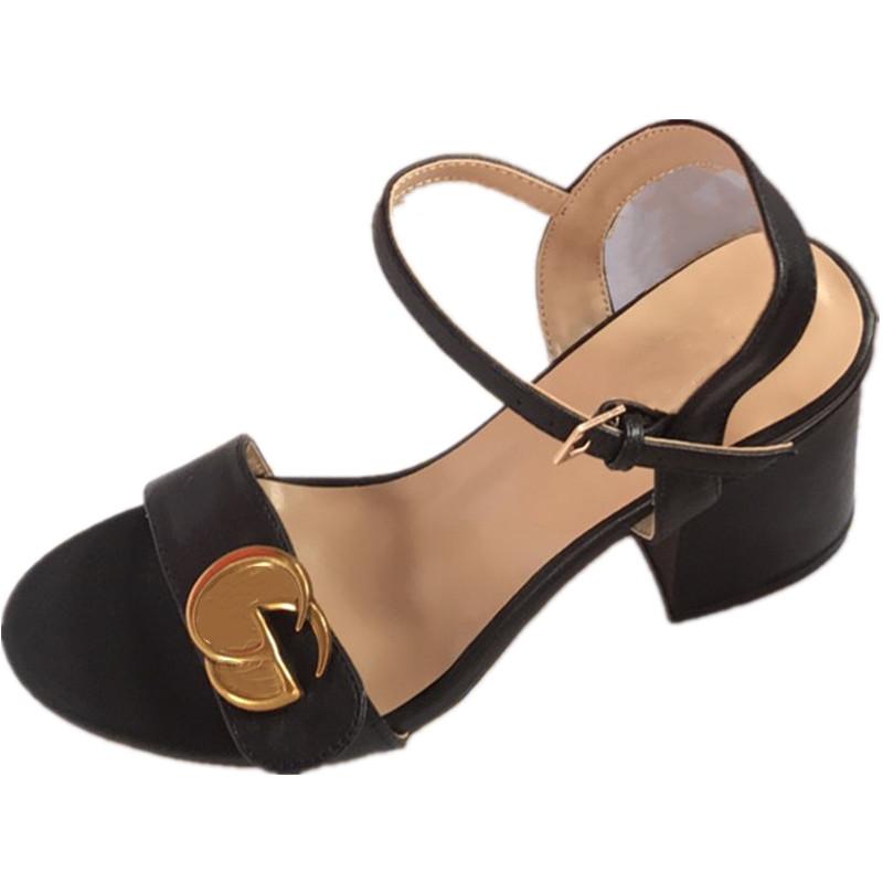 Classic High Heeled Sandals Coarse Heel Leather Suede Woman Shoes Metal Buckle Parties Heels Shoe Belt Buckles Sexy Lady Sandal Size 34-40, Black
Classic High Heeled Sandals Coarse Heel Leather Suede Woman Shoes Metal Buckle Parties Heels Shoe Belt Buckles Sexy Lady Sandal Size 34-40, Black